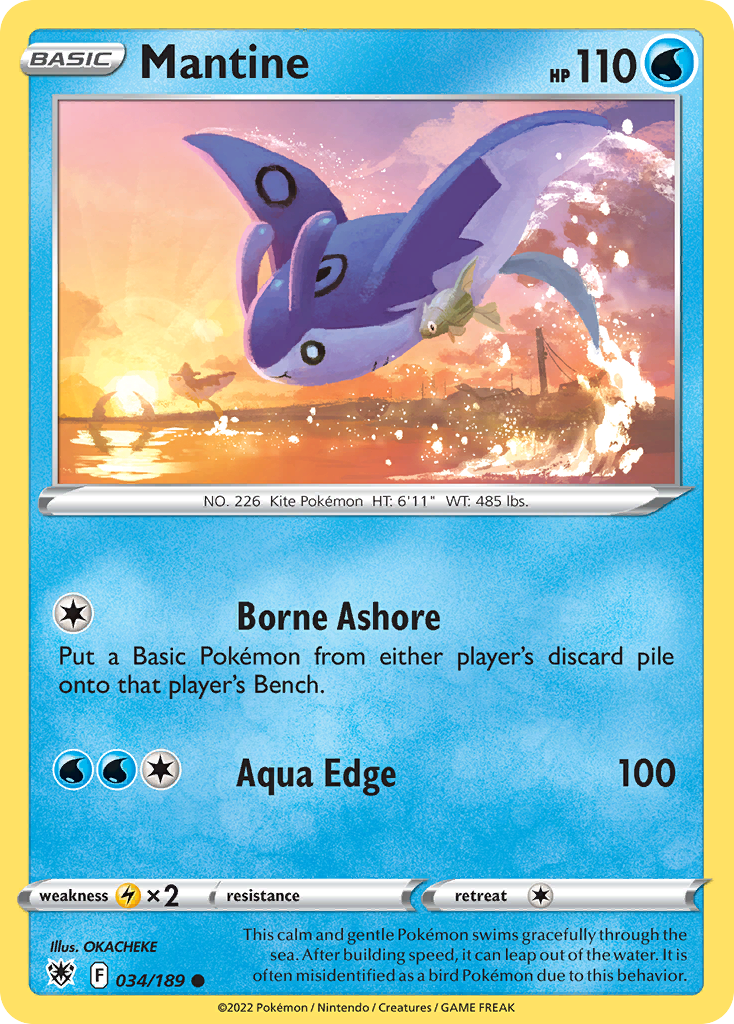 Astral Radiance Mantine #34/189