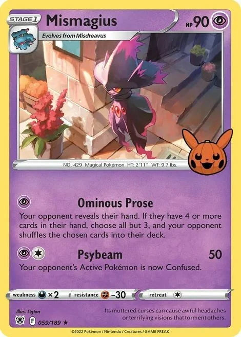 Astral Radiance Mismagius #59/189 Trick or Trade