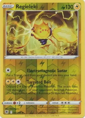 Astral Radiance Regieleki #51/189 reverse holo