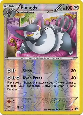 BREAKpoint Purugly #94/122 reverse holo