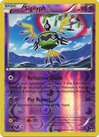 BREAKpoint Sigilyph #55/122 reverse holo