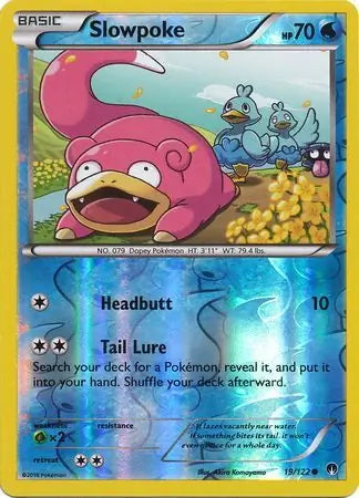 BREAKpoint Slowpoke #19/122 reverse holo