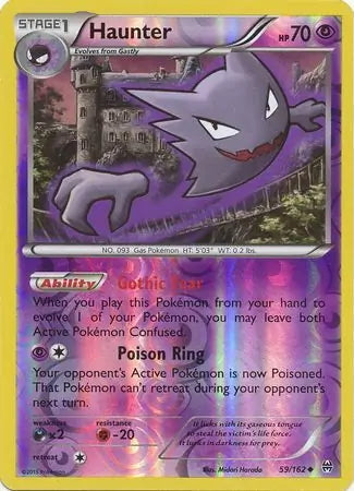 BREAKthrough Haunter #59/162 reverse holo
