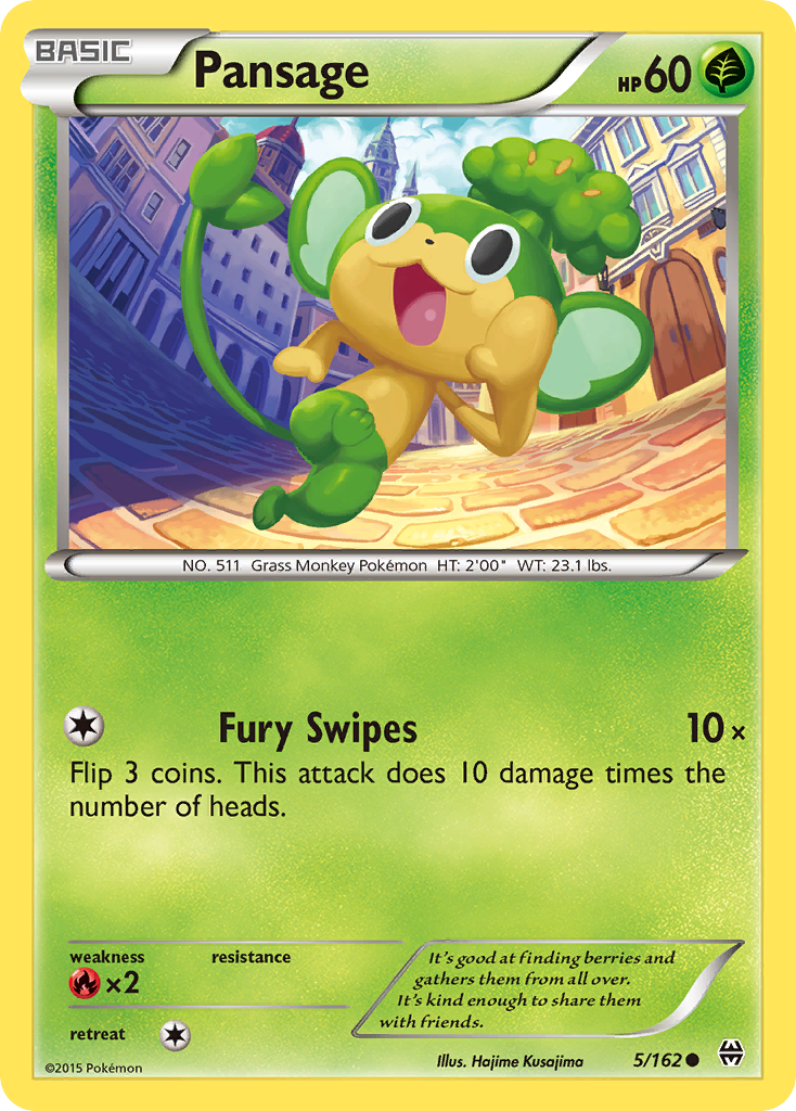 BREAKthrough Pansage #5/162