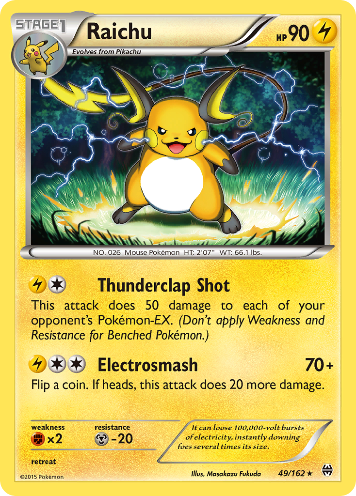 BREAKthrough Raichu #49/162