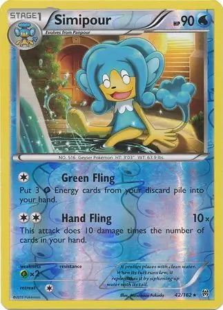 BREAKthrough Simipour #42/162 reverse holo