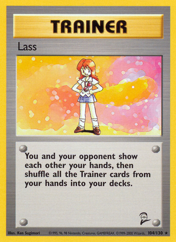 Base Set 2 Lass #104/130