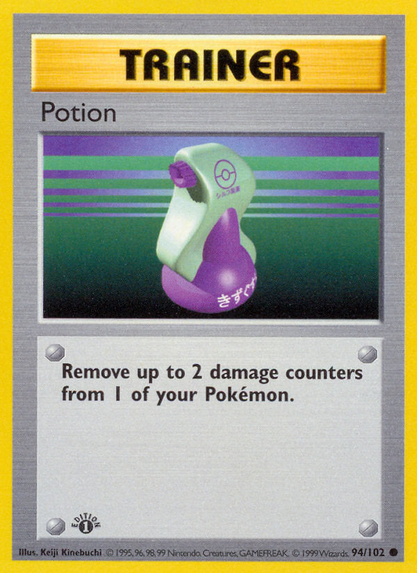 Base set Potion #94/102 first edition