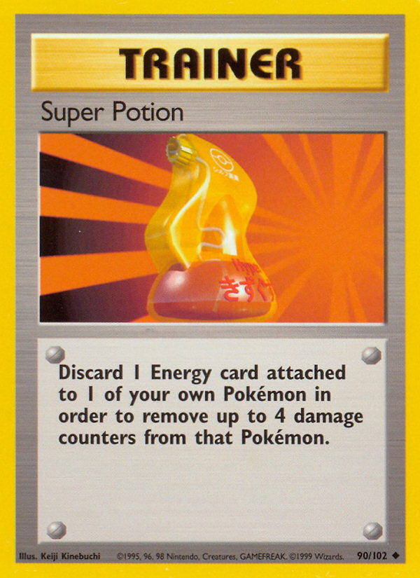Base set Super Potion #90/102 unlimited