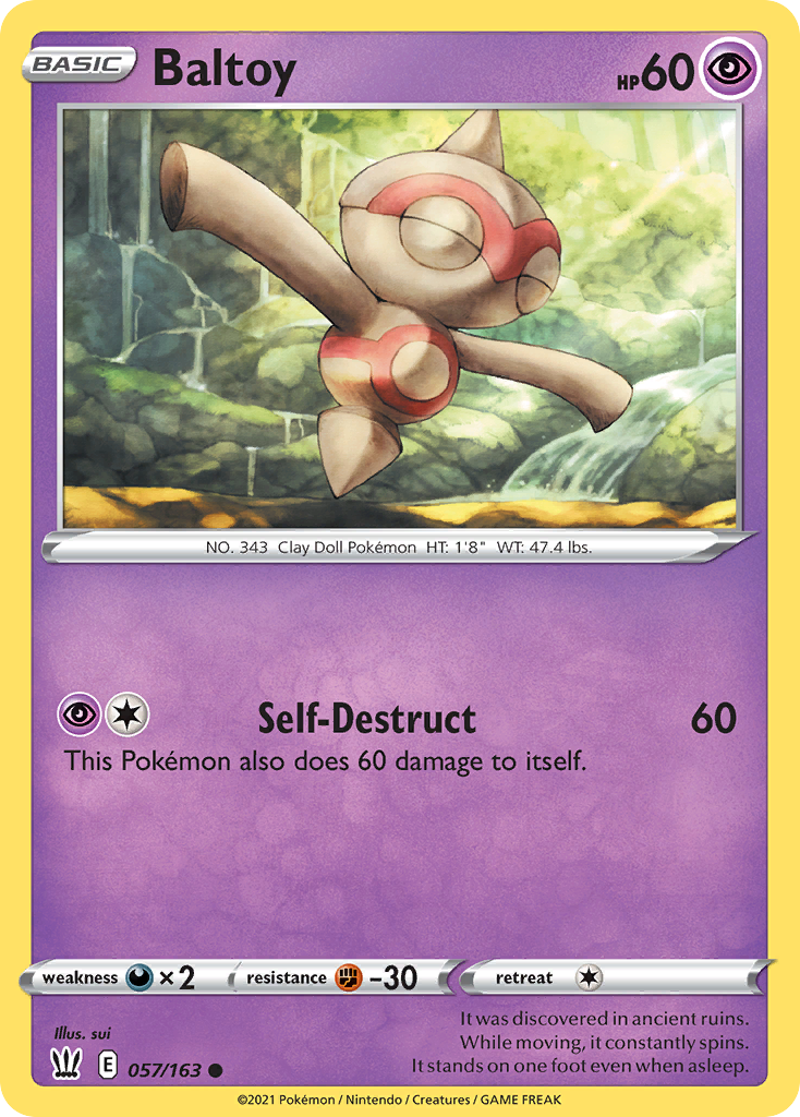 Battle Styles Baltoy #57/163