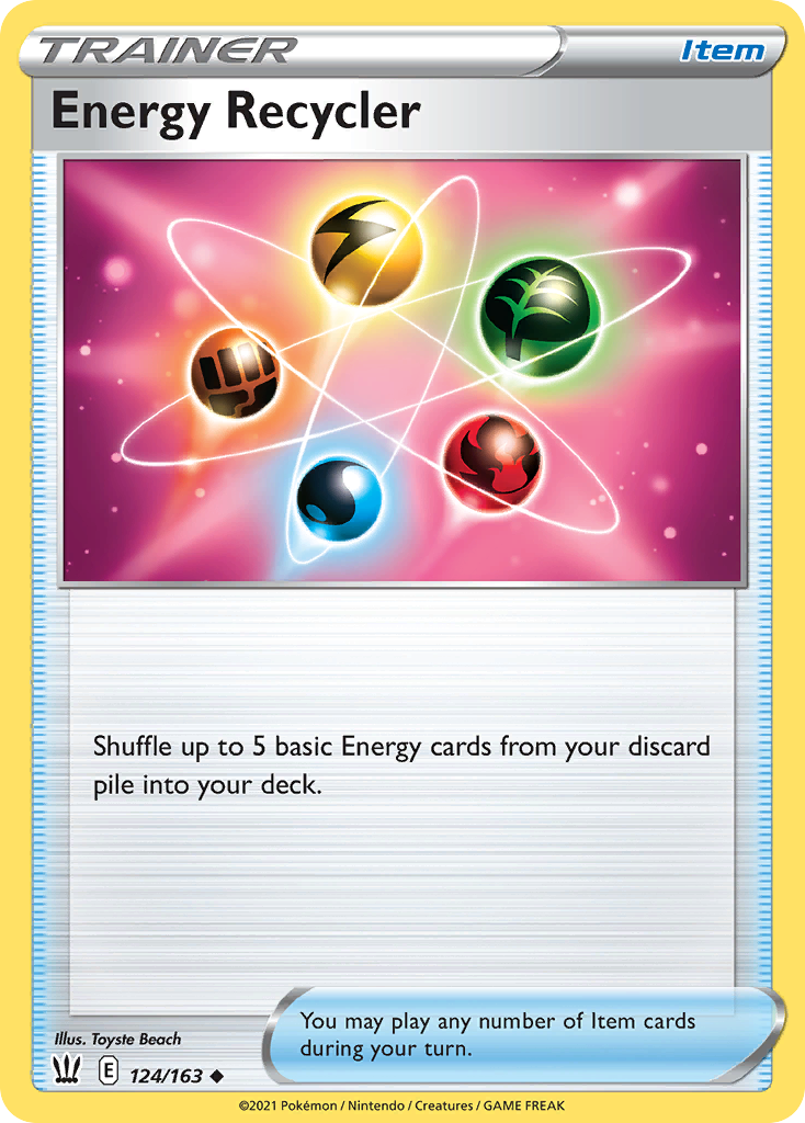Battle Styles Energy Recycler #124/163