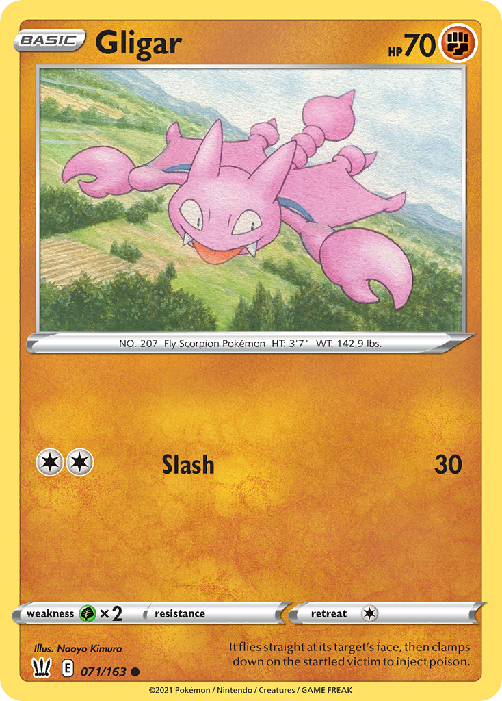Battle Styles Gligar #71/163