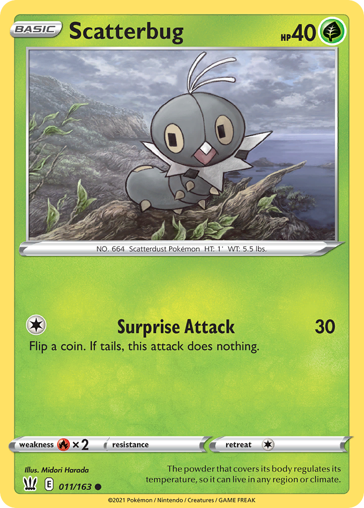 Battle Styles Scatterbug #11/163