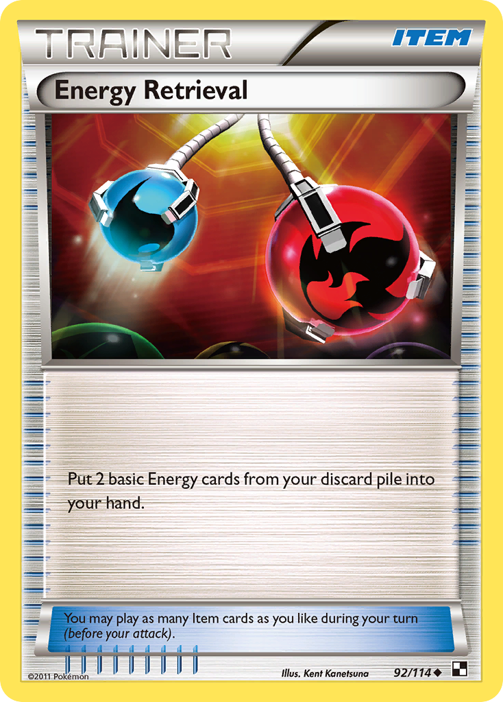 Black & White Energy Retrieval #92/114