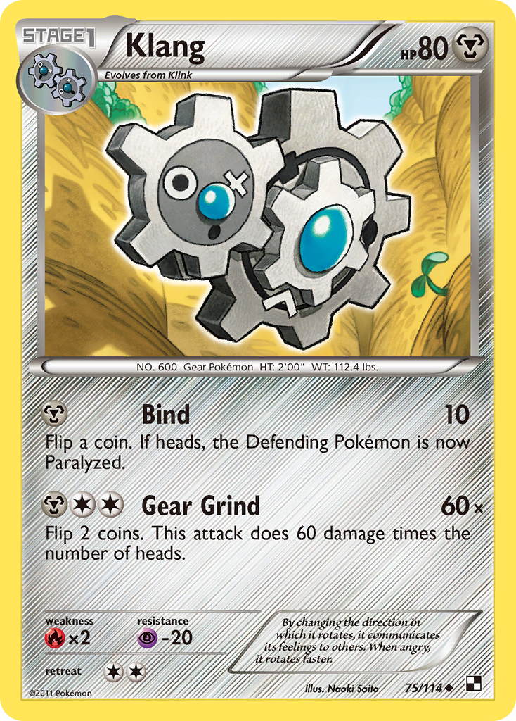 Black & White Klang #75/114