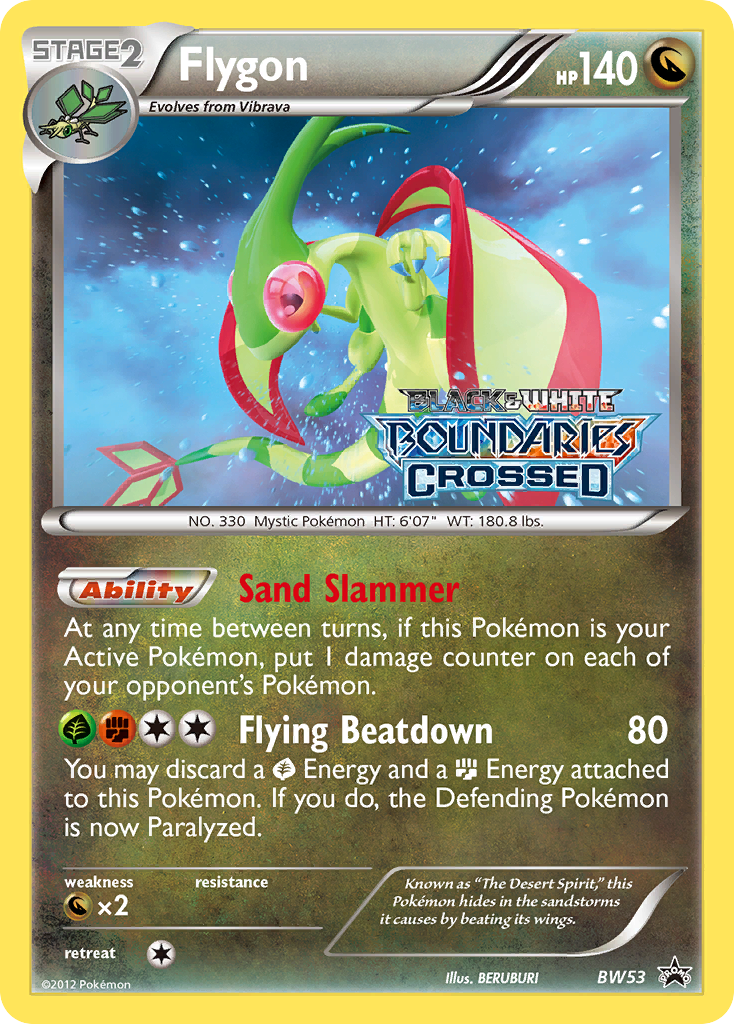 Black & White Promo Flygon #53