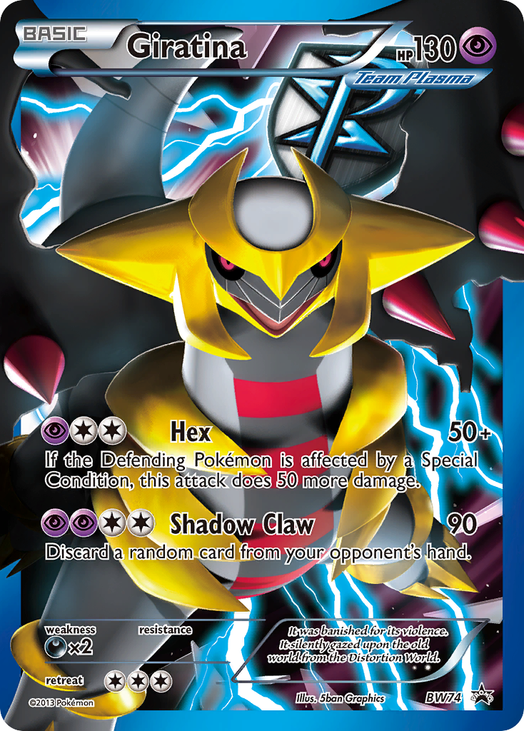 Black & White Promo Giratina #74