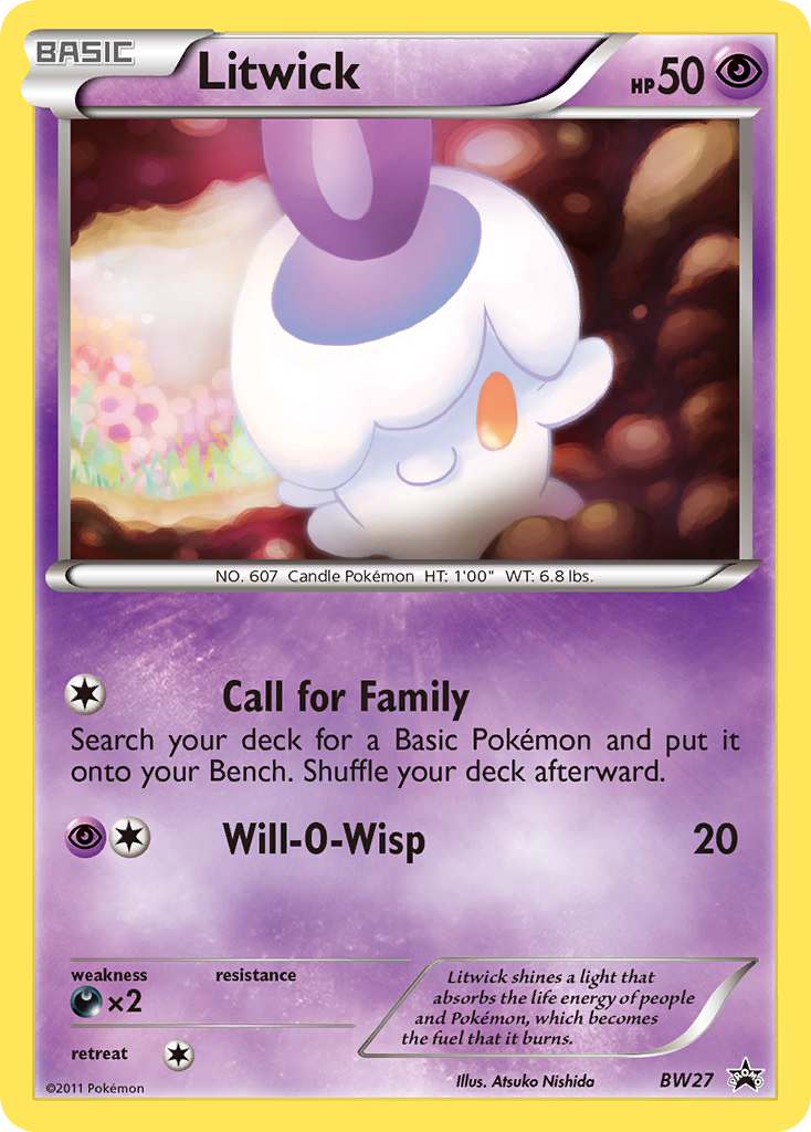 Black & White Promo Litwick #27