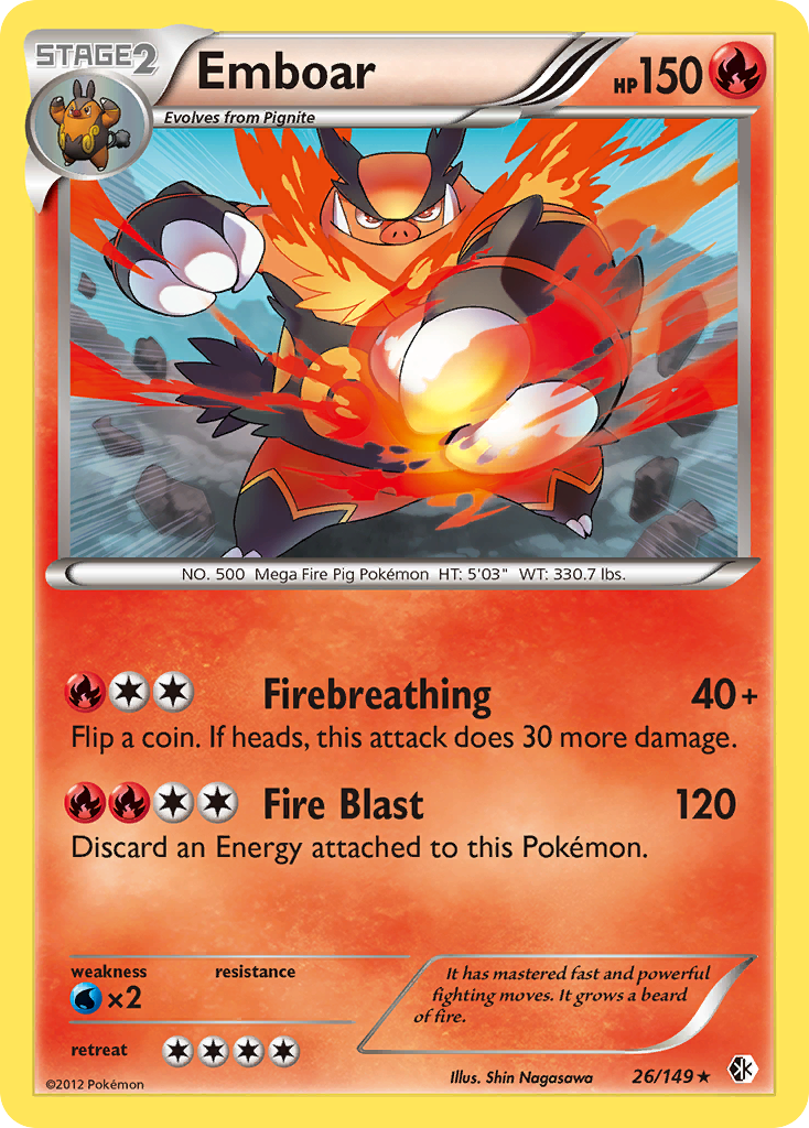 Boundaries Crossed Holo Emboar #26/149