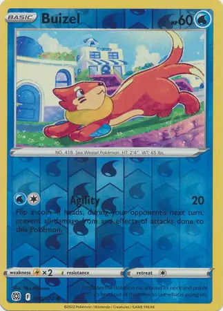 Brilliant Stars Buizel #38/172 reverse holo