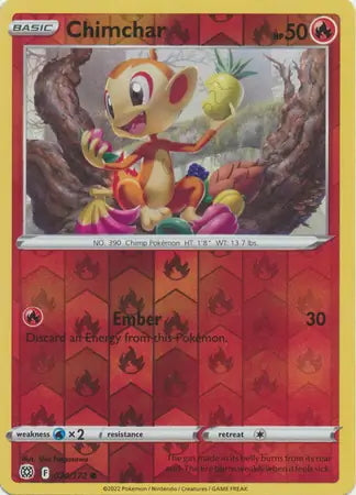 Brilliant Stars Chimchar #24/172 reverse holo