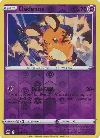 Brilliant Stars Dedenne #67/172 reverse holo