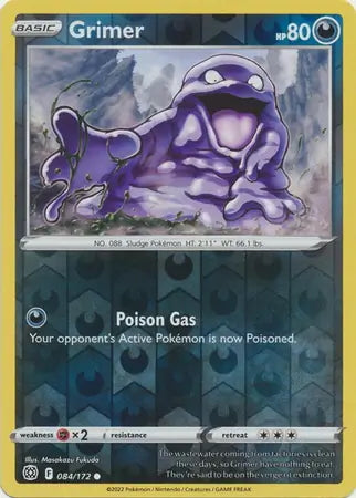 Brilliant Stars Grimer #84/172 reverse holo