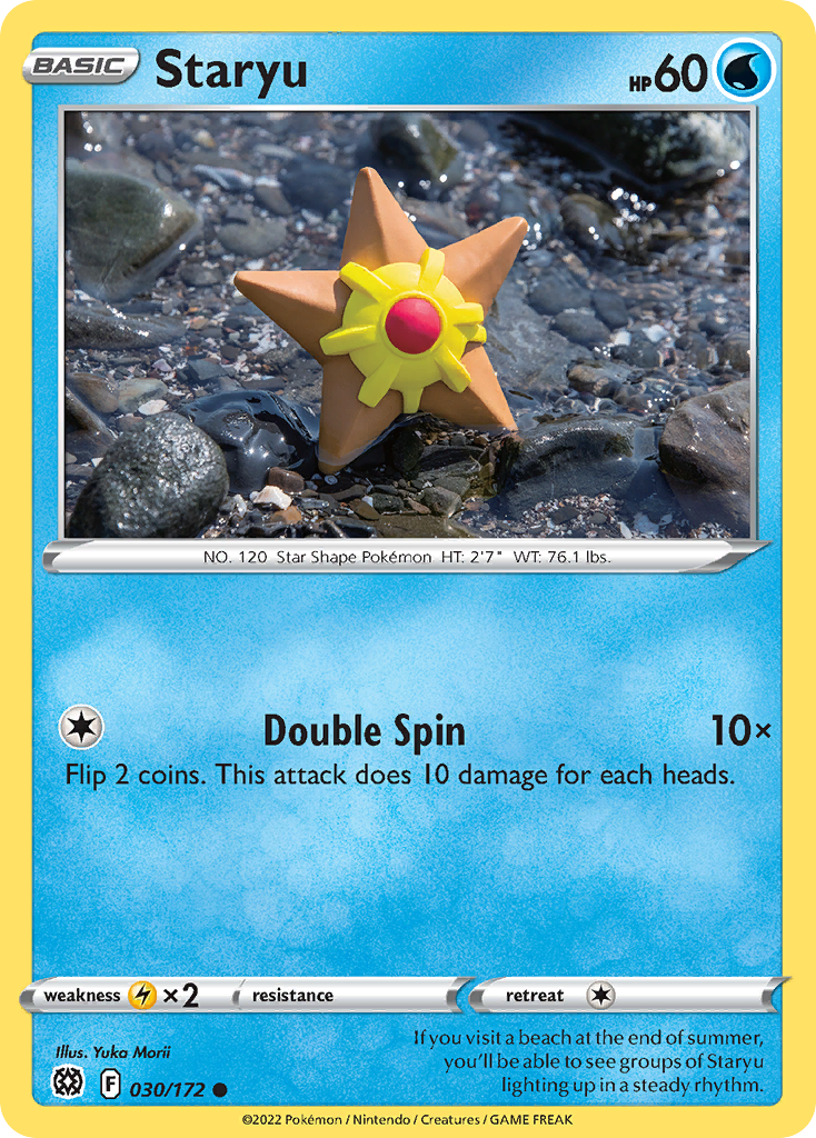 Brilliant Stars Staryu #30/172