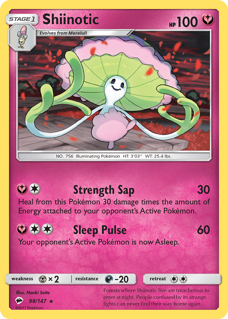 Burning Shadows Shiinotic #98/147