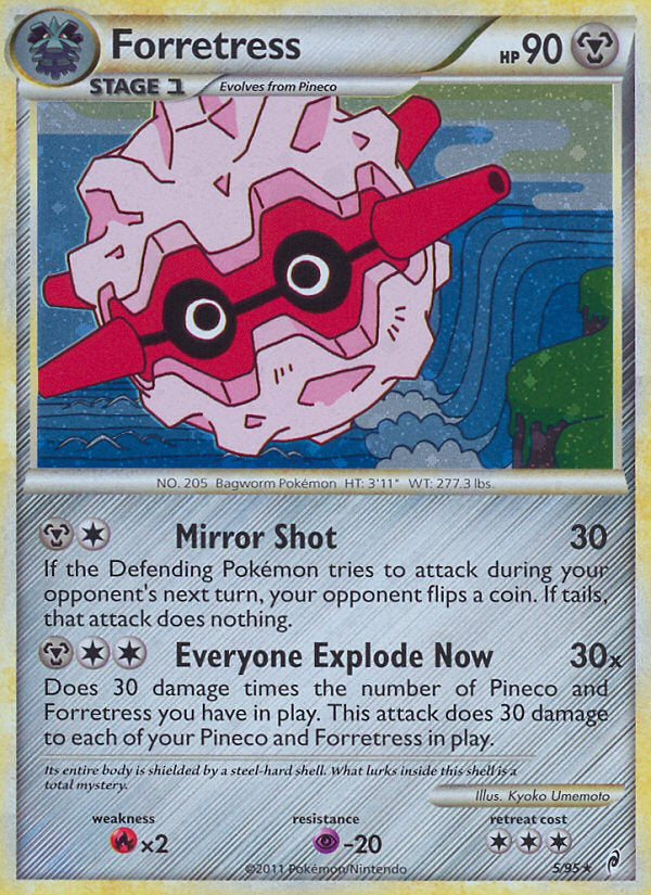 Call of Legends Holo Forretress #5/95