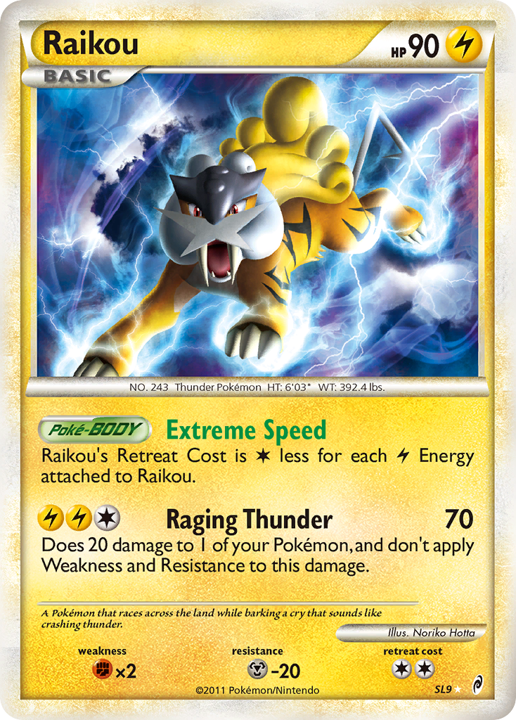 Call of Legends Holo Raikou #SL9