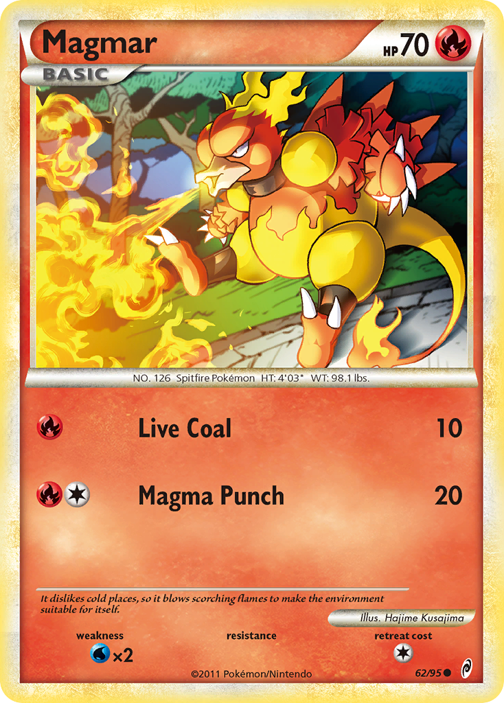 Call of Legends Magmar #62/95