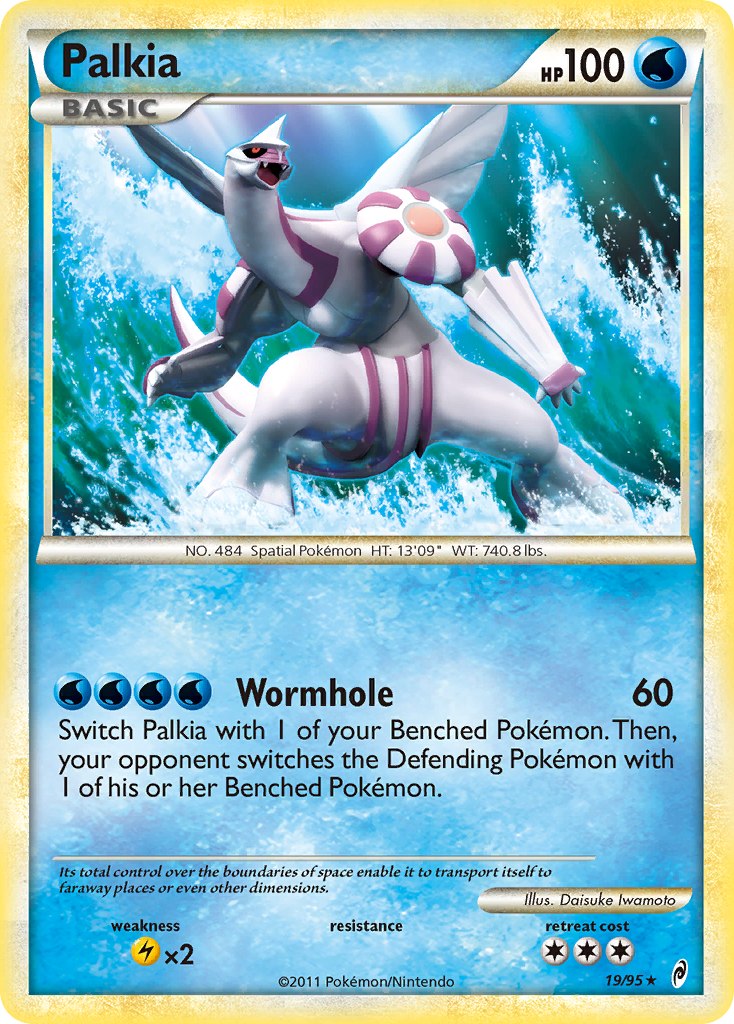 Call of Legends Non - Holo Palkia #19/95