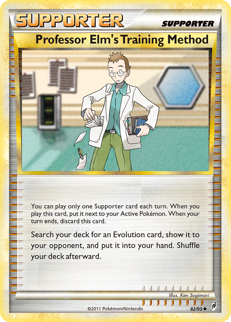 Call of Legends Professor Elm's Training Method #82/95