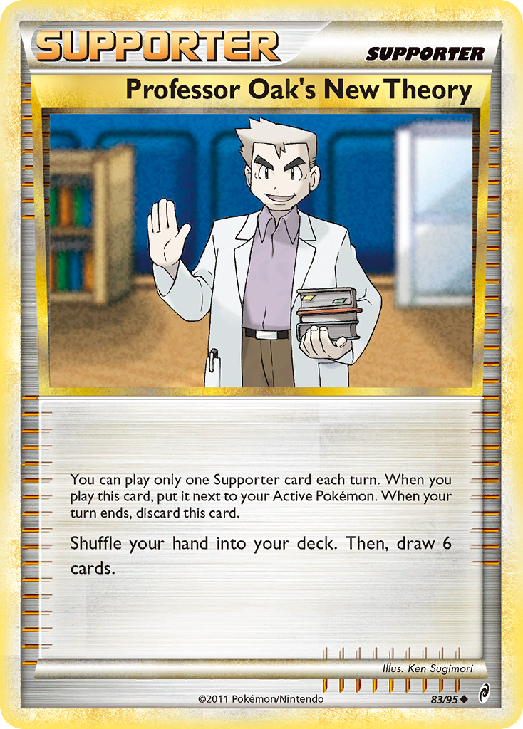 Call of Legends Professor Oak's New Theory #83/95