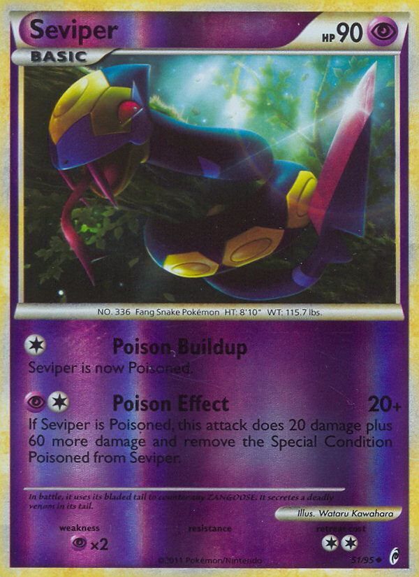 Call of Legends Seviper #51/95 reverse holo