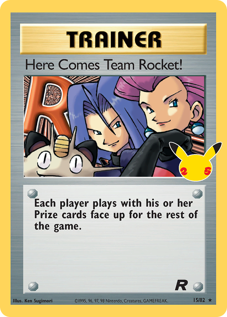 Celebrations Promo Here Comes Team Rocket #15 / 82