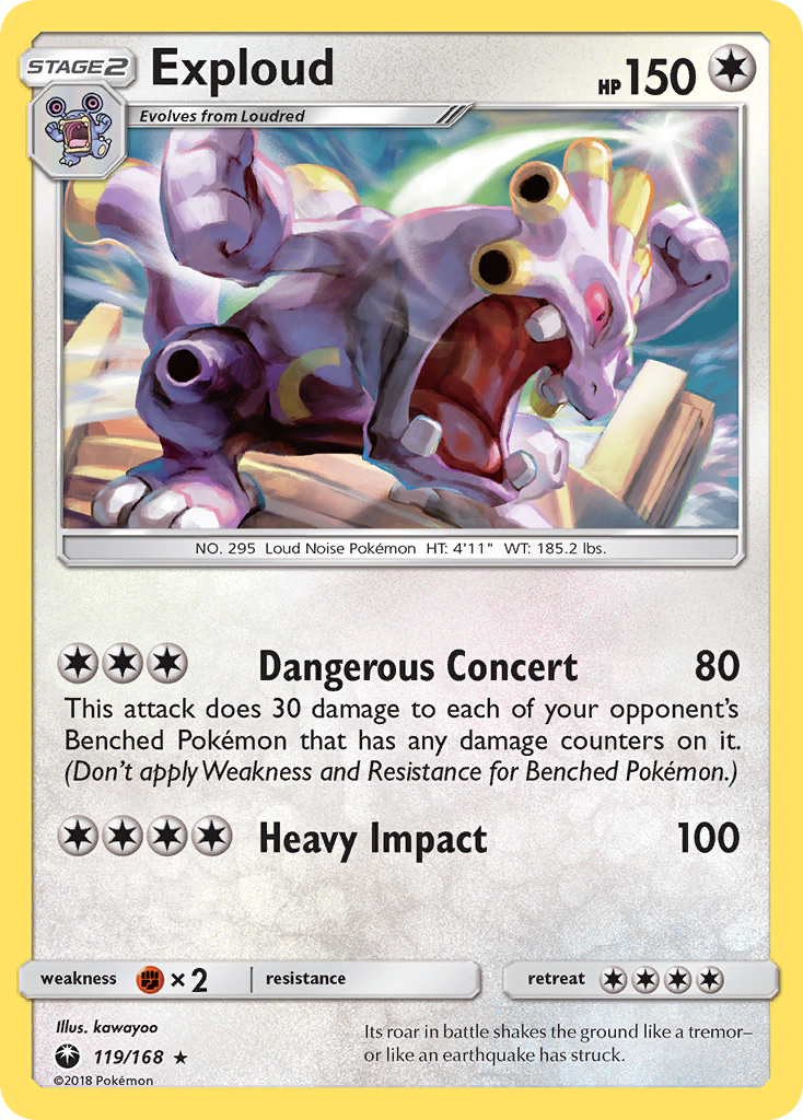 Celestial Storm Exploud #119/168