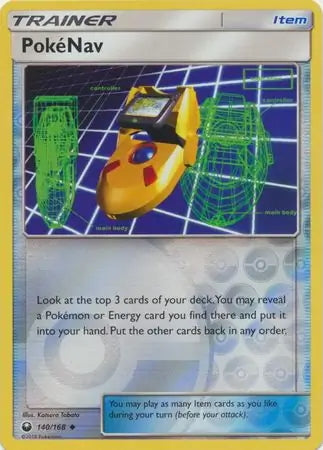 Celestial Storm PokéNav #140/168 reverse holo