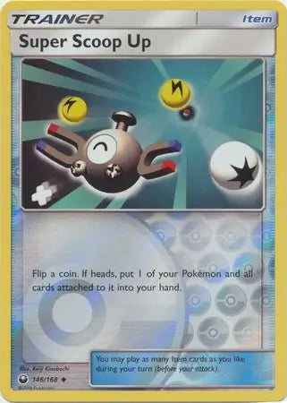 Celestial Storm Super Scoop Up #146/168 reverse holo