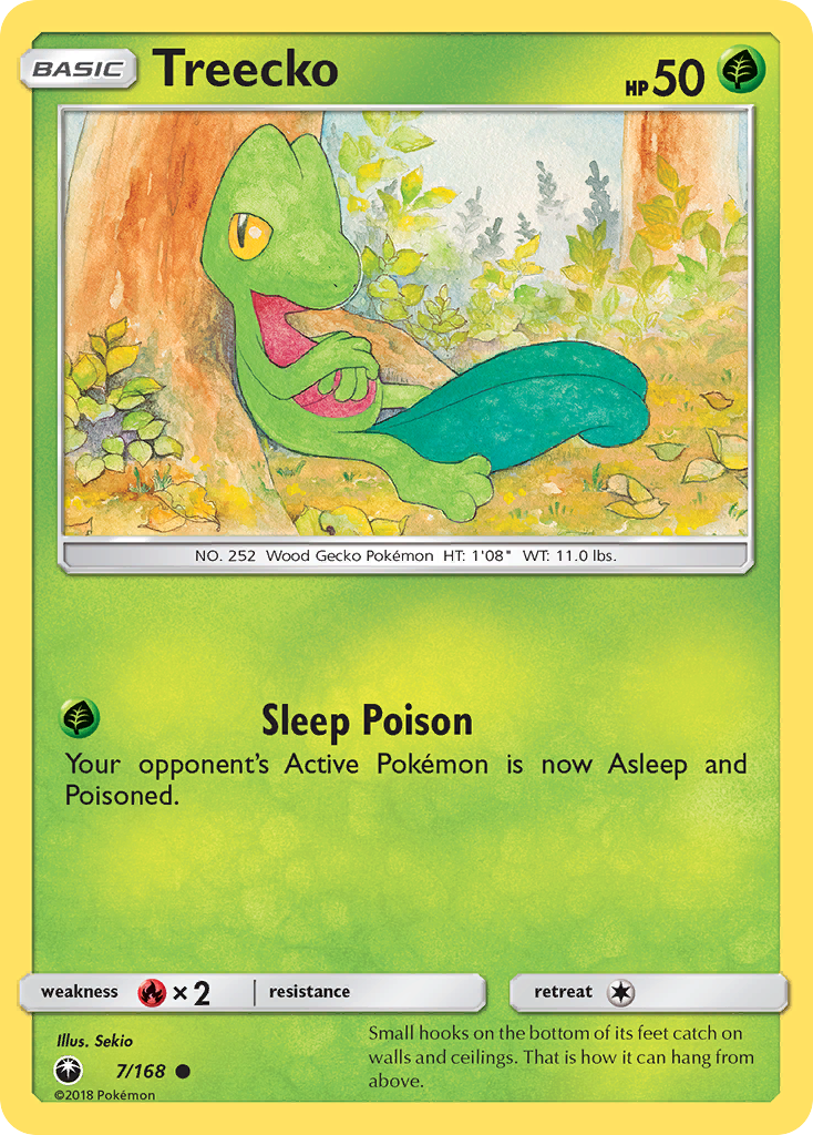 Celestial Storm Treecko #7/168