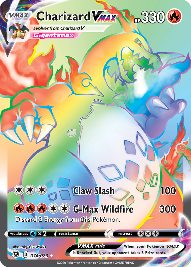 Champion’s Path Charizard VMAX #74/73
