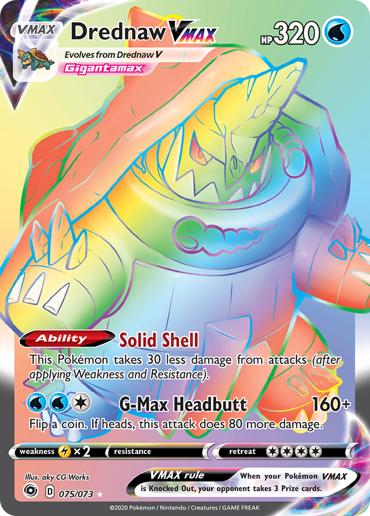 Champion’s Path Drednaw VMAX #75/73