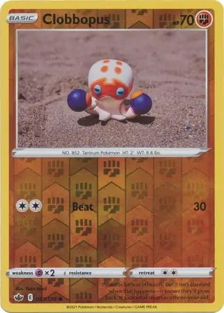Chilling Reign Clobbopus #91/198 reverse holo
