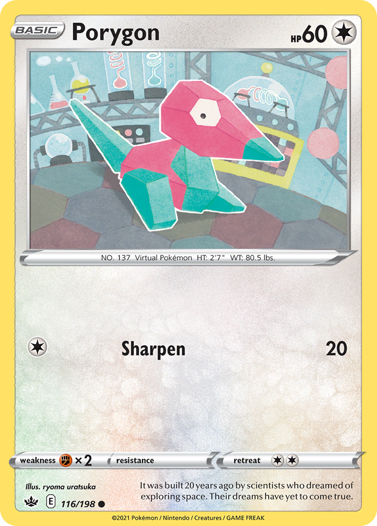 Chilling Reign Porygon #116/198