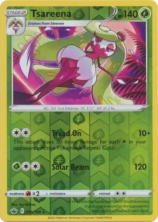 Chilling Reign Tsareena #15/198 reverse holo