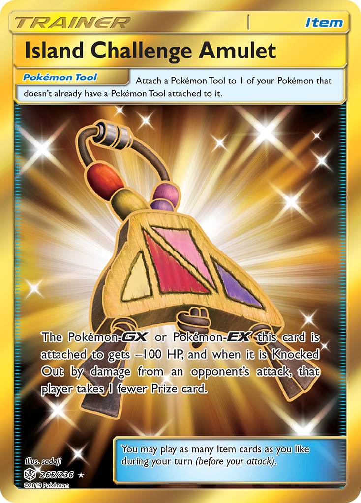 Cosmic Eclipse Island Challenge Amulet #265/236