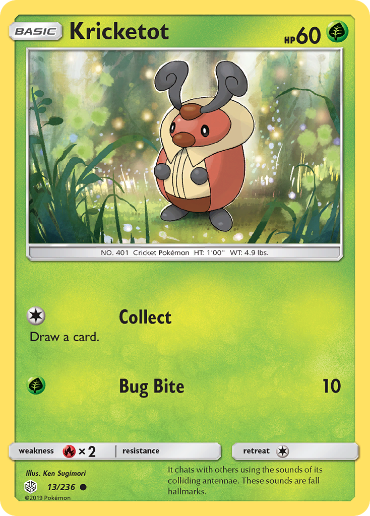 Cosmic Eclipse Kricketot #13/236