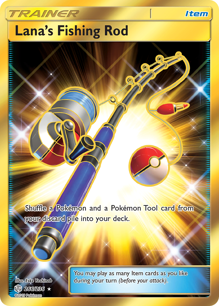Cosmic Eclipse Lana’s Fishing Rod #266/236