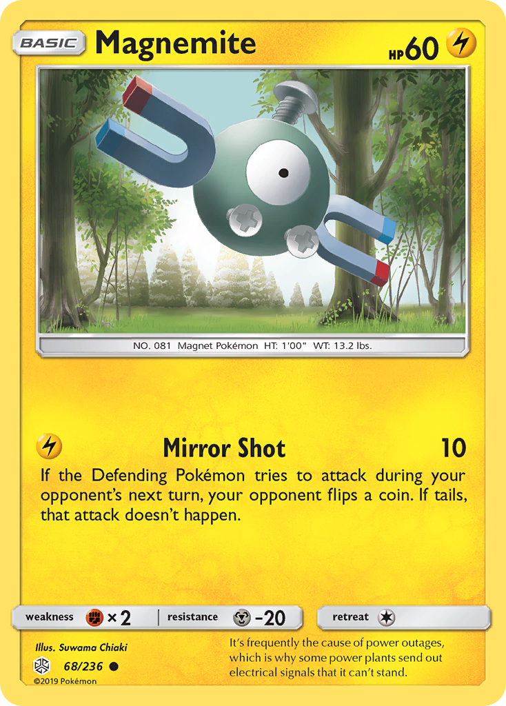 Cosmic Eclipse Magnemite #68/236